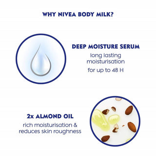 Nivea Nourishing Lotion Body Milk & Soft Light Moisturizing Cream Combo Pack