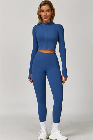 The Eloise Jacket Sports Bra Leggings 3-Piece Set