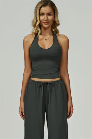 The Sprint Halter Tank Top