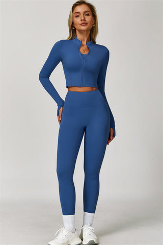 The Eloise Jacket Sports Bra Leggings 3-Piece Set