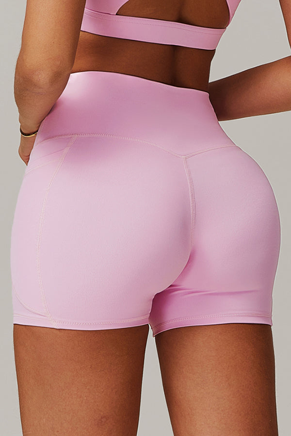 The Blissful Rose Shorts - Glamourous Grace