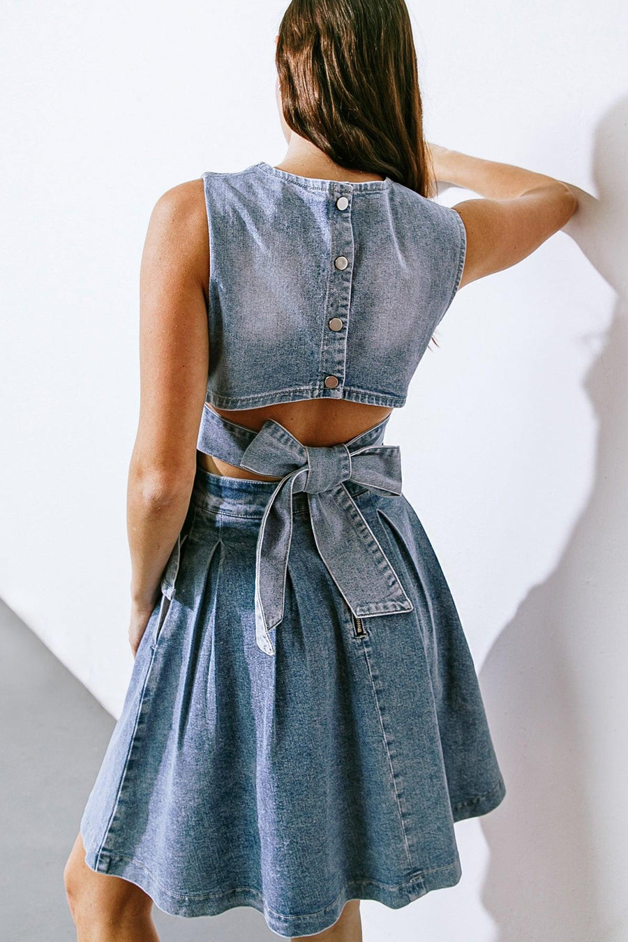 BE THE BRIGHTEST DENIM TOP - Glamourous Grace