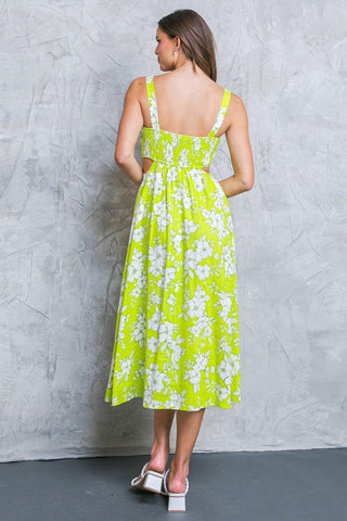 PERFECTLY ADORED WOVEN MIDI DRESS - Glamourous Grace
