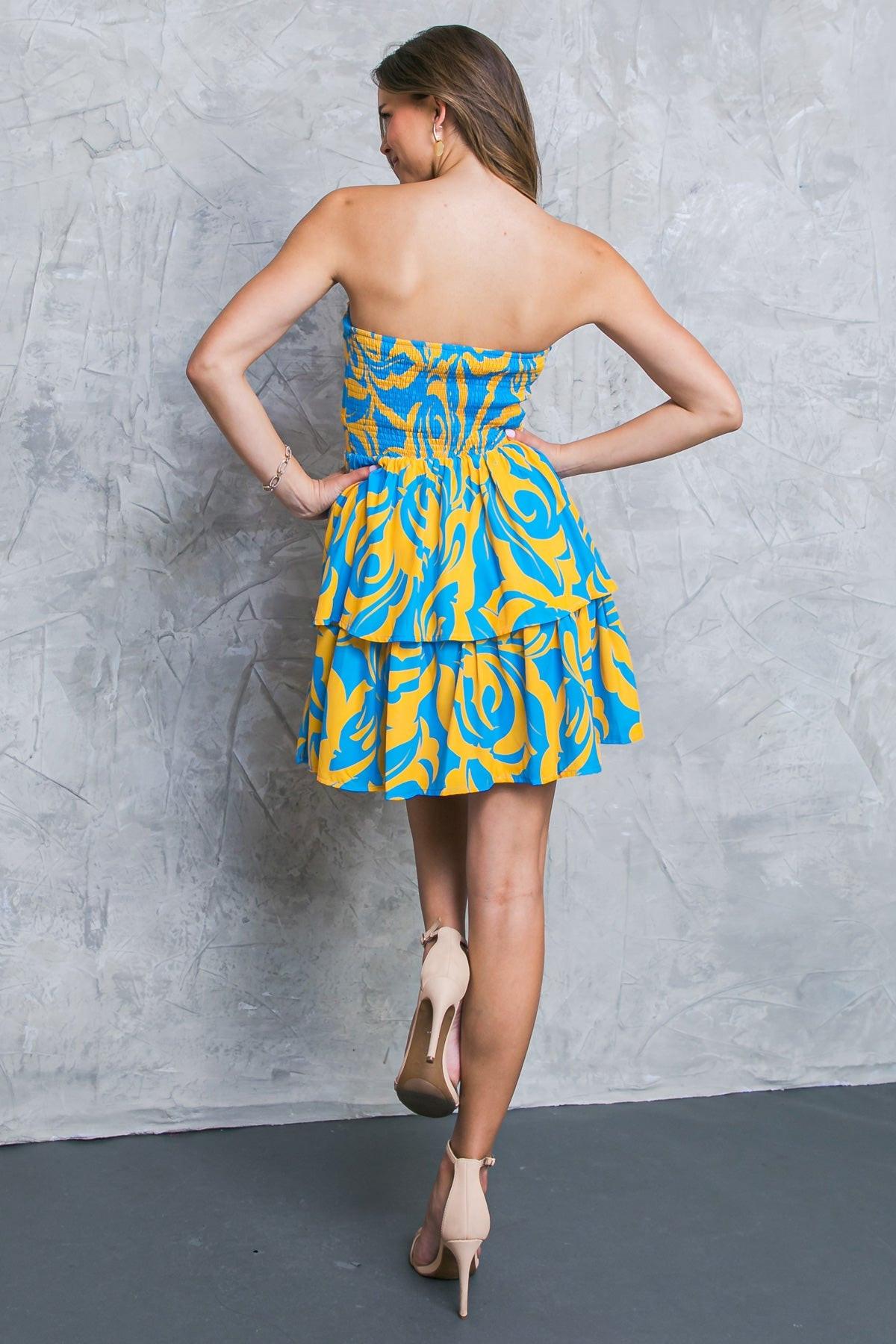 BACK TO THE START MINI DRESS - Glamourous Grace