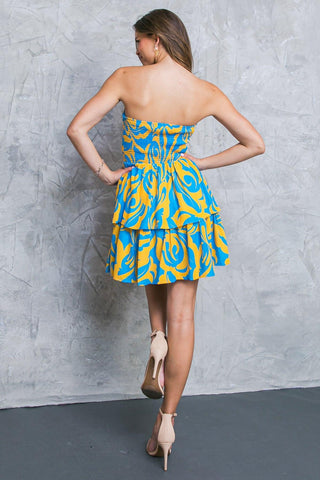 BACK TO THE START MINI DRESS - Glamourous Grace