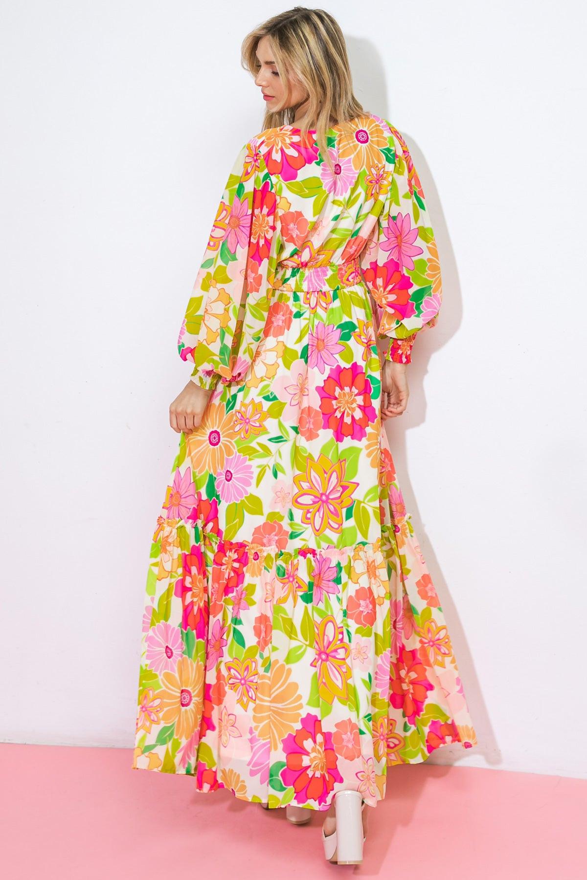 HEADING UPTOWN WOVEN MAXI DRESS - Glamourous Grace