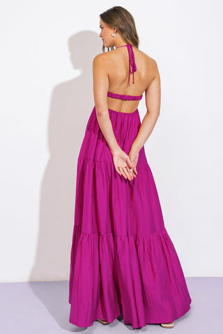 AFTER PARTY WOVEN MIDI DRESS - Glamourous Grace