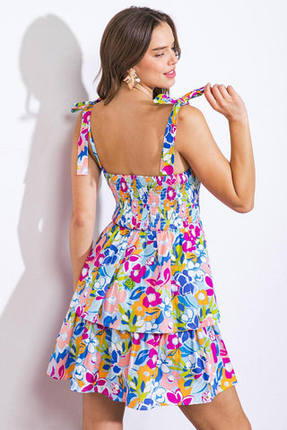 WITHOUT FAIL WOVEN MINI DRESS - Glamourous Grace