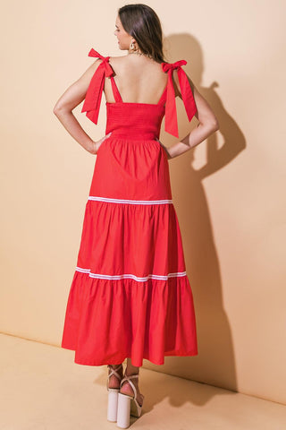 BETTER THAN EVER POPLIN MIDI DRESS - Glamourous Grace