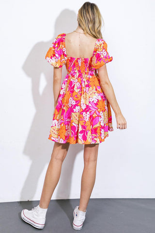 SWEET HARMONY WOVEN MINI DRESS - Glamourous Grace