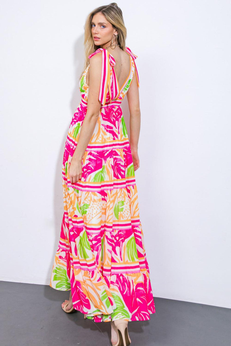 TAKE THE TRAILS WOVEN MAXI DRESS - Glamourous Grace