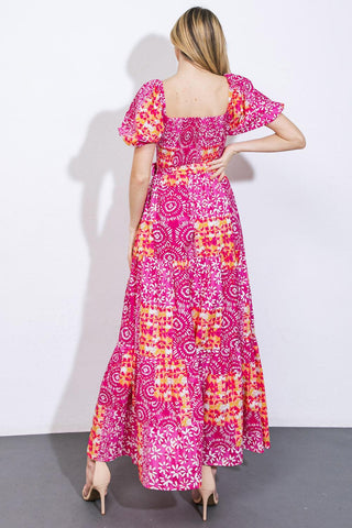 A LEAP OF FAITH WOVEN MAXI DRESS - Glamourous Grace