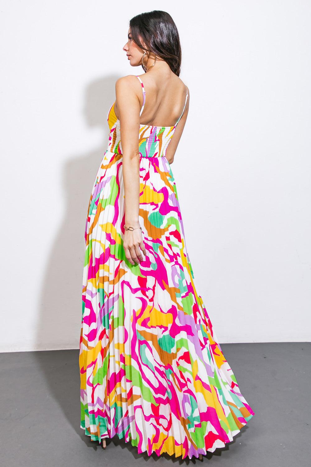 UP TO CHANCE WOVEN MAXI DRESS - Glamourous Grace