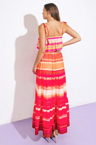 MY DEAREST DARLING WOVEN MAXI DRESS - Glamourous Grace