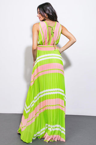 A QUICK TRIP WOVEN MAXI DRESS - Glamourous Grace