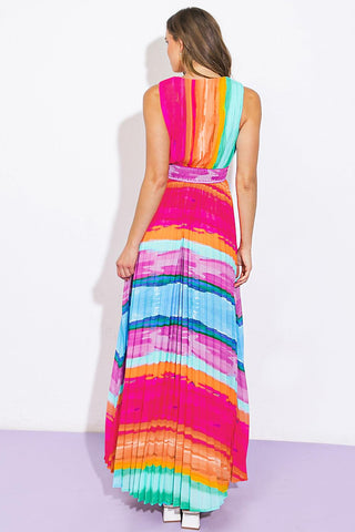 SHORE VACAYS WOVEN MAXI DRESSS - Glamourous Grace