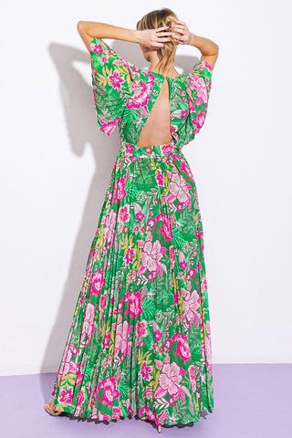 ALL NIGHT REVIVAL WOVEN MAXI DRESS - Glamourous Grace