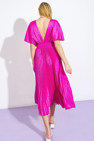 COWGIRL REPEAT SATIN MIDI DRESS - Glamourous Grace