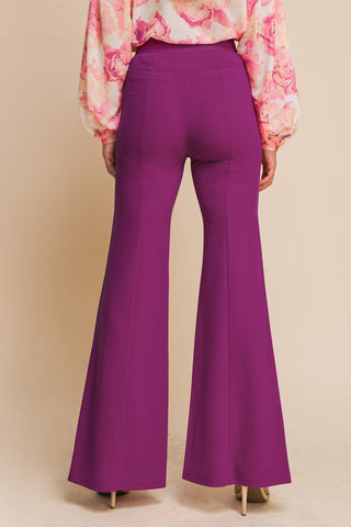 HEY DARLING WOVEN FLARE PANTS - Glamourous Grace