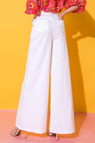 JUST SAY YES TWILL PANTS - Glamourous Grace