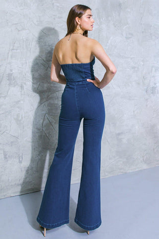REMEMBER WHEN DENIM JUMPSUIT - Glamourous Grace