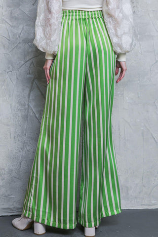 NOTHING TO REGRET SATIN PANTS - Glamourous Grace