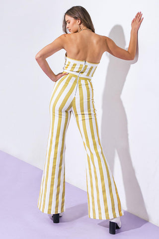 GRACEFUL APPEARANCE TWILL JUMPSUIT - Glamourous Grace