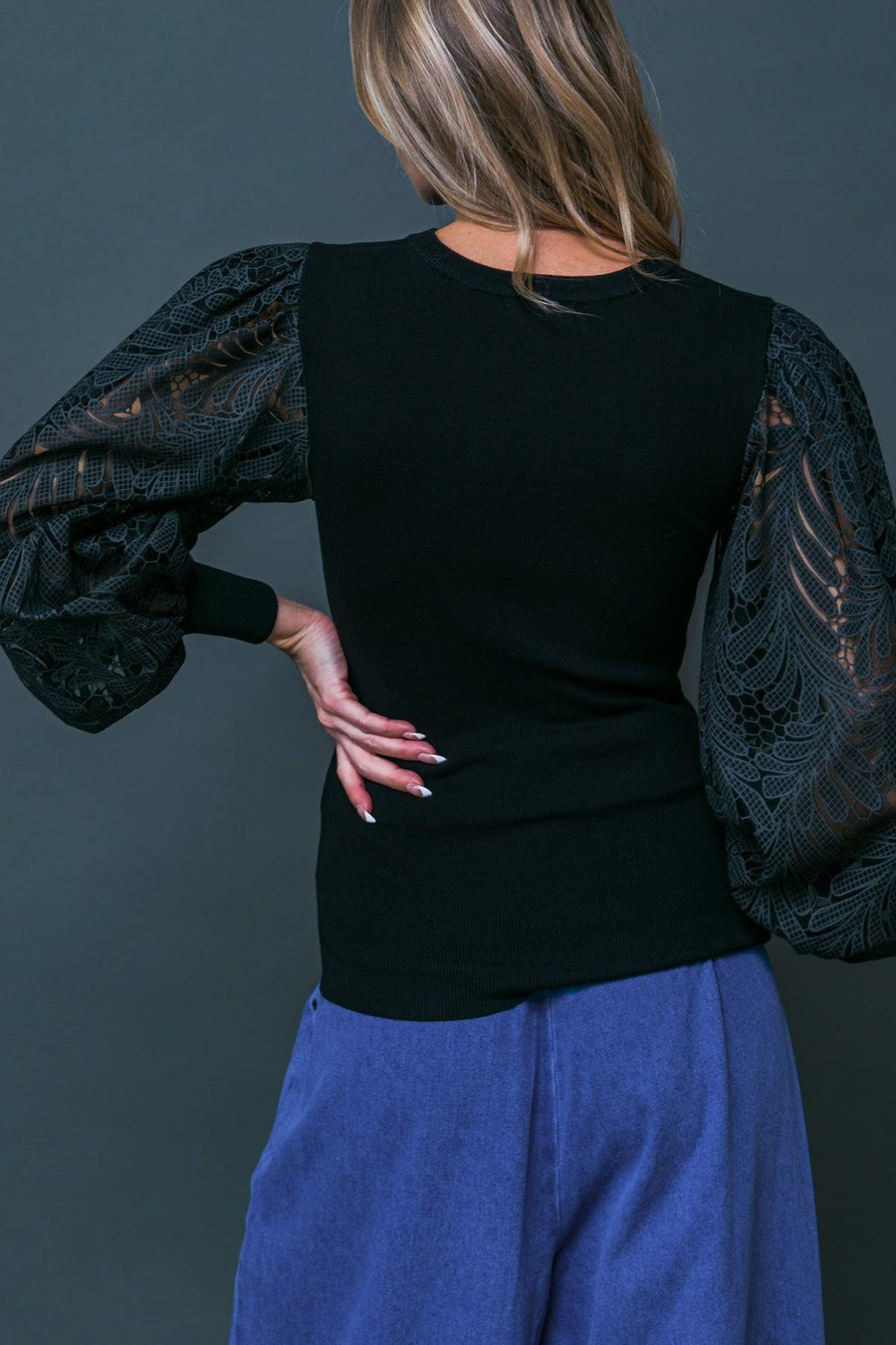 LEISURE LIFE SWEATER TOP - Glamourous Grace