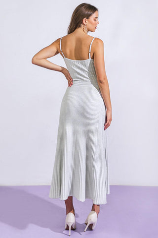 GONE IN A BLINK KNIT DRESS - Glamourous Grace