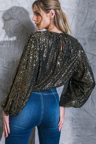 HOPE YOU REMEMBER SEQUIN TOP - Glamourous Grace