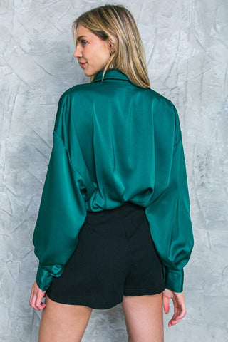GRACEFUL MOVEMENTS WOVEN TOP - Glamourous Grace