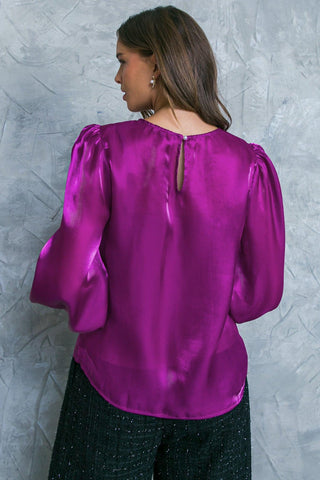 OUTING LIGHT WOVEN TOP - Glamourous Grace