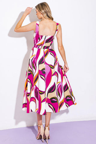COCKTAIL CLUB WOVEN TWILL TOP AND SKIRT - Glamourous Grace