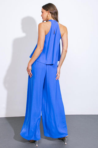 ALWAYS BE AROUND WOVEN TOP AND PANT SET - Glamourous Grace