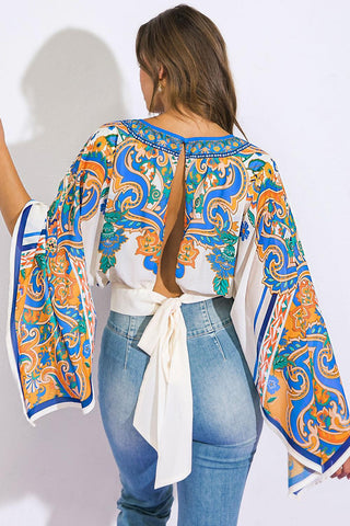 RIGHT THIS WAY WOVEN TOP - Glamourous Grace