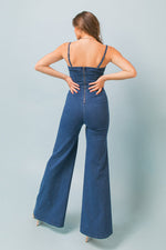 MAKING MAGIC DENIM JUMPSUIT - By Baano