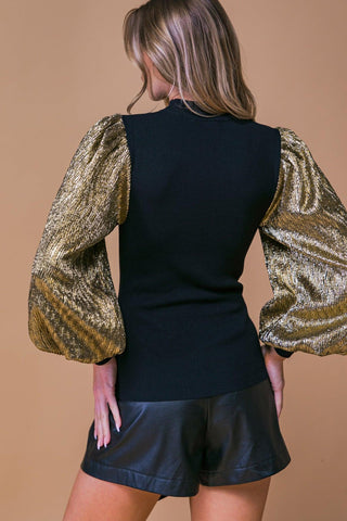 LOVELY ESSENCE SWEATER TOP - Glamourous Grace
