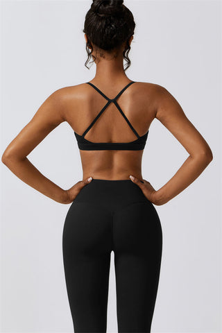 Juno Star Sports Bra Leggings 2-Piece Set - Glamourous Grace