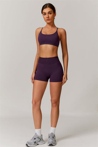 Nova Luxe Sports Bra Shorts 2-Piece Set