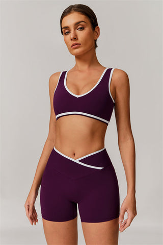 The Stamina Sports Bra Shorts 2-Piece Set