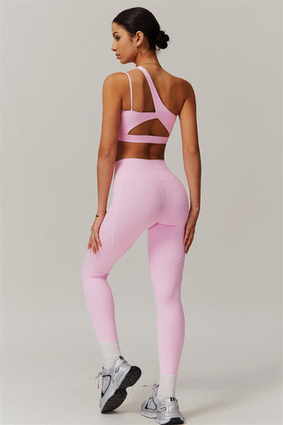 The Blissful Rose Sports Bra Leggings 2-Piece Set