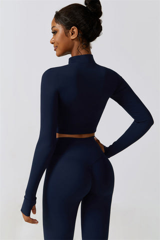 Juno Star Jacket Sports Bra Leggings 3-Piece Set
