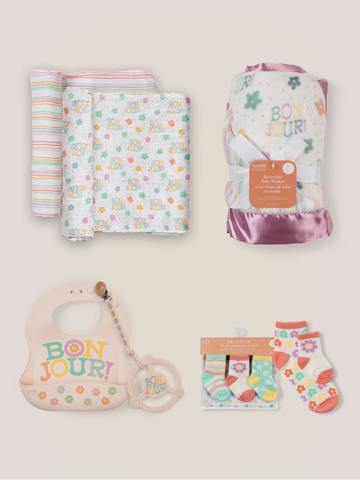 Everyday Essentials Baby Bundle - Bonjour Bebe´ - Glamourous Grace