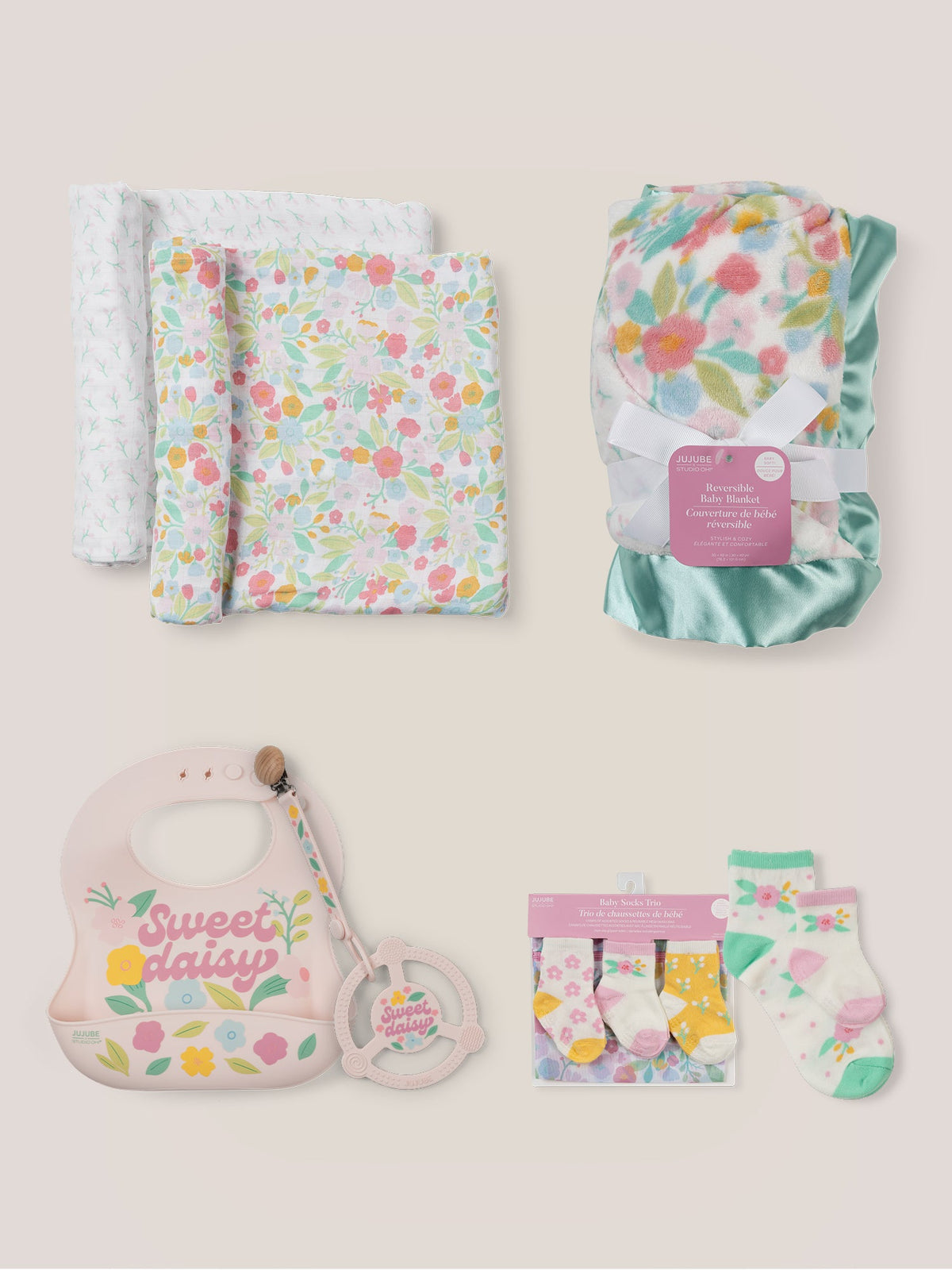 Everyday Essentials Baby Bundle - Sweet Daisy - Glamourous Grace