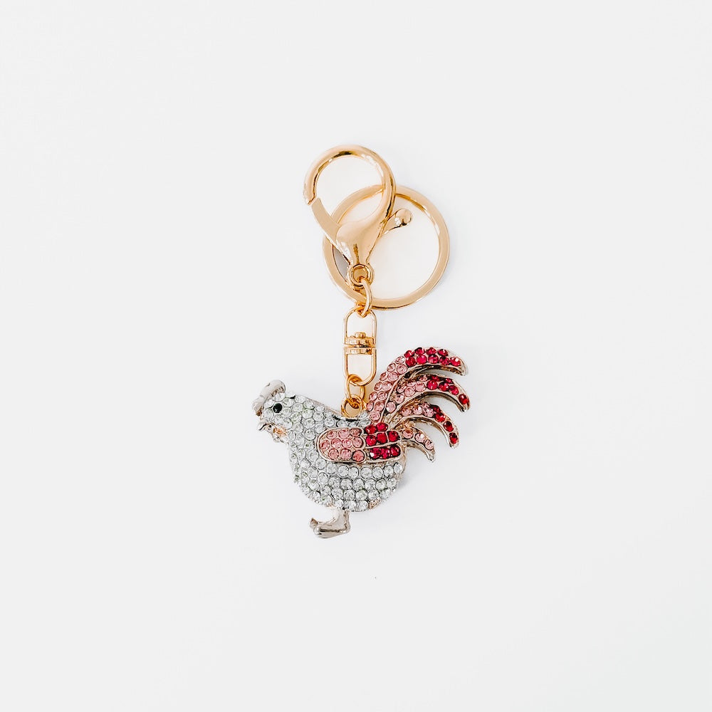 Southern Girl Chicken Bag Charm