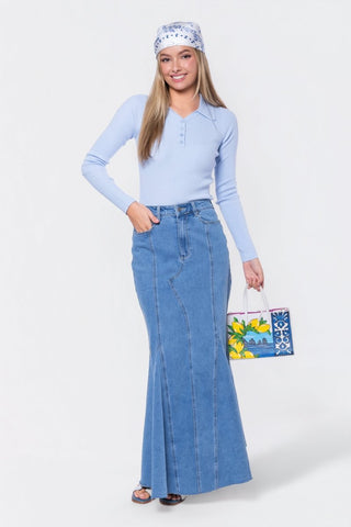 Bailey Top (Light Blue)