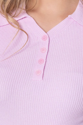 Bailey Top Short Sleeve (Light Pink)