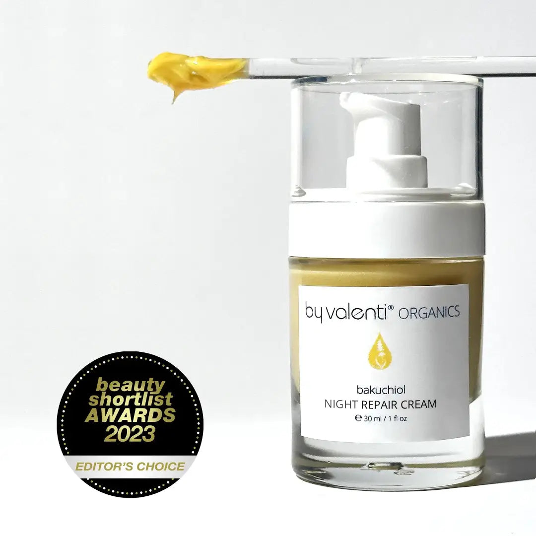 Bakuchiol Night Repair Cream Bakuchiol 1% + Retinyl Palmitate .3% + Hyaluronic acid + Ceramides - Glamourous Grace