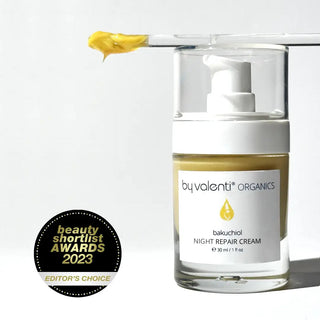 Bakuchiol Night Repair Cream Bakuchiol 1% + Retinyl Palmitate .3% + Hyaluronic acid + Ceramides - Glamourous Grace