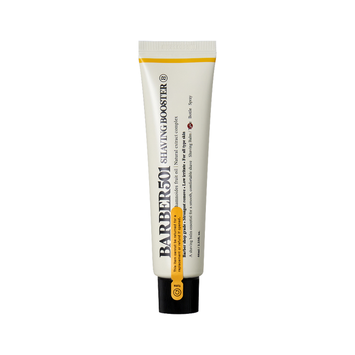 BARBER501 SHAVING BOOSTER Shaving Cream 66ml #VITA(YELLOW)